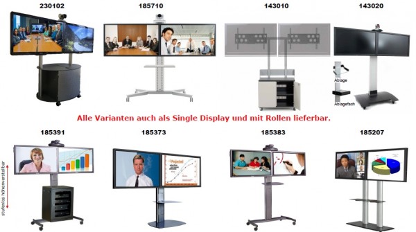 Flachbildschirmständer TV Standfuss Serien 1